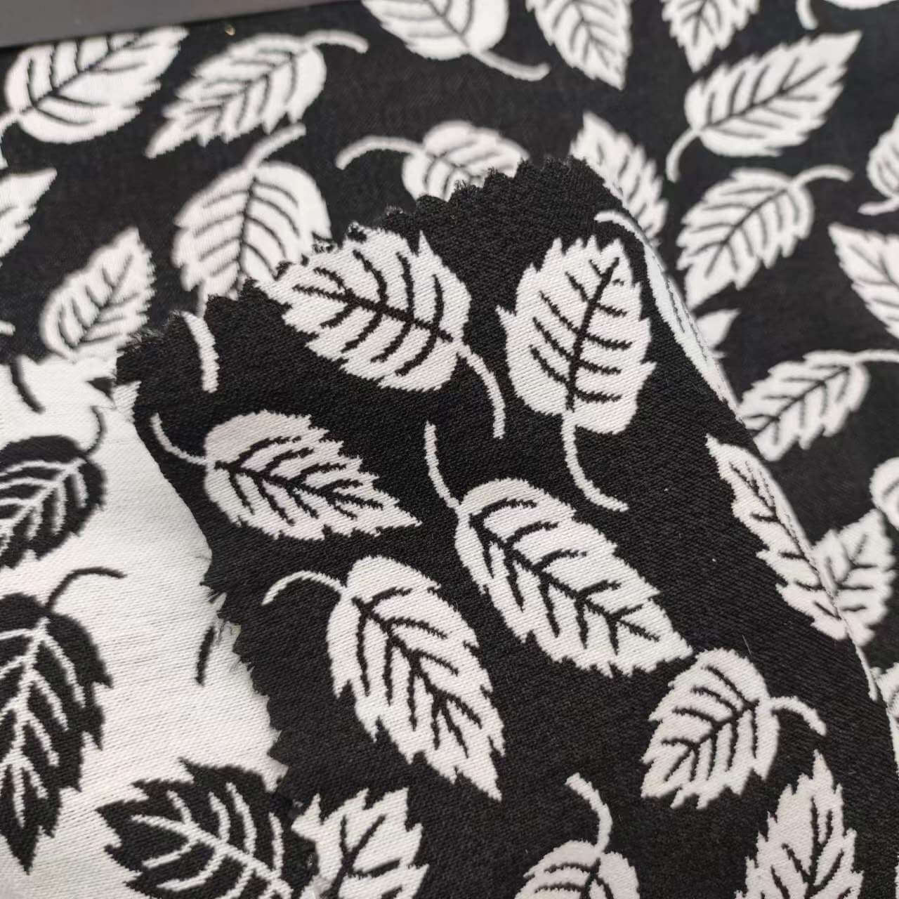 Printed Polyester Viscose Blend Woven Twill Fabric for Pants Wholesale 3